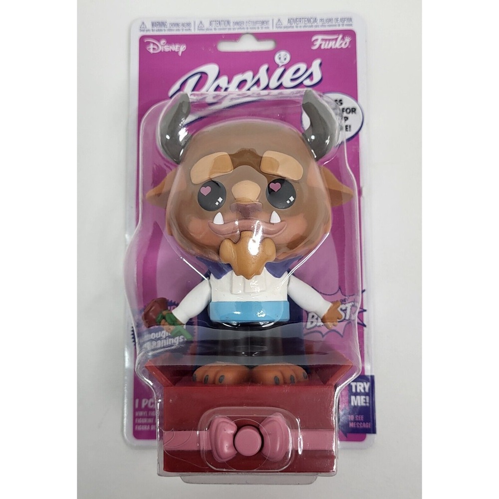 Funko‎ Popsies Disney Beauty and the Beast Beast Vinyl Figure Pop Up Greeting